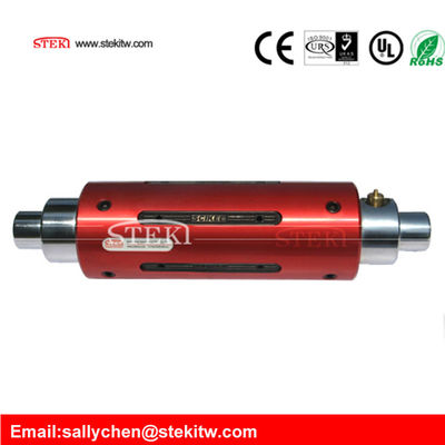 STEKI 2024 Air Shaft Roll Slitter Machine con rivestimenti NICKEL e struttura flessibile