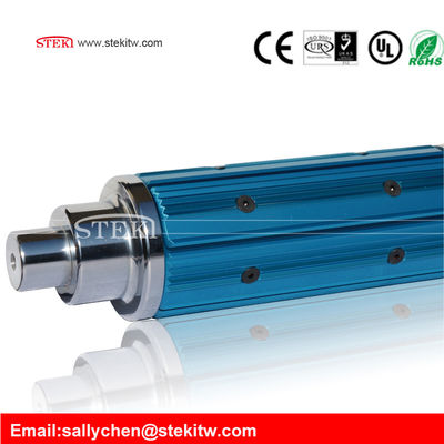 STEKI 2024 Air Shaft Roll Slitter Machine con rivestimenti NICKEL e struttura flessibile