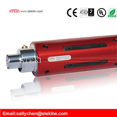STEKI 2024 Air Shaft Roll Slitter Machine con rivestimenti NICKEL e struttura flessibile