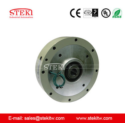 24v DC Magnetic Powder Brake Hollow Shaft Design per applicazioni di controllo della tensione